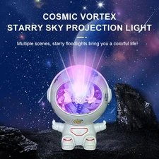 New Dreamy Stars Galaxy Projector with 360° Rotation, Colorful Nebula Effects an
