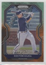 2021 Panini Prizm Tier III Cosmic Haze Prizm Keston Hiura #202 0o6v
