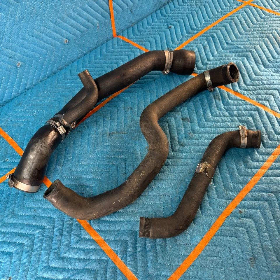 1989–1991 克莱斯勒 TC MASERATI 46K 散热器 冷却液软管套装 原始设备制造商 — 第 3/4 张图片