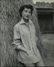 1955 Press Photo Virginia Leith Given Feminine Lead in "Violent Saturday" 1955 Press Photo Virginia Leith Given Feminine Lead in "Violent Saturday"