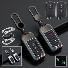 Alloy Soft Silicone Car Key Case Cover For Toyota Corolla Tundra 4runner Tacoma