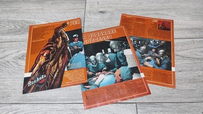 TV SORRISI E CANZONI 1981 ROCKETS IDEOMATIC PI GRECO 3,14 RITAGLIO CLIPPING 4 PG