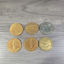 Vintage Boeing Rollout Coin Lot See Photos 