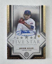 2023 Topps Five Star Javier Assad Auto RC Blue Ink #FSA-JA