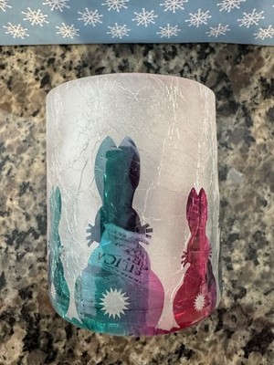 RARE COTTON TAILS CRACKLE Yankee Candle votive holder!  Only 1 Other As Single!