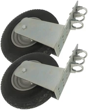 GATE WHEEL  FARM & DRIVEWAY FLAT FREE 16" DIAMETER - 2 sets