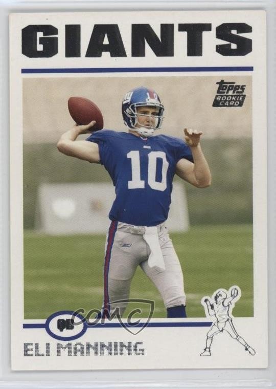 2004 Topps Eli Manning #350 Rookie RC 13un