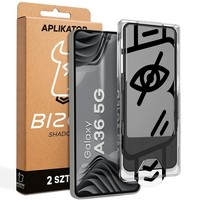 Sichtschutzglas + Applikationsrahme FüR Galaxy A36 5G Bizon Blickschutz Hartglas