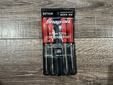 Snap-On SDTX40 4 piece Torx Screwdriver Set Made in USA *READ*