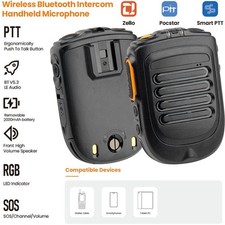 UNIWA BM001 Wireless Bluetooth Handheld Microphone SOS For Radio Walkie Talkie