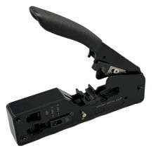 RJ45 Crimper Network Tools Ethernet Cable Stripper Through Connector Cat7/6/5 W