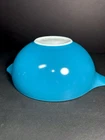 Pyrex Horizon Blue Cinderella Mixing Bowl 444 4 Qt Beautiful Mint Condition