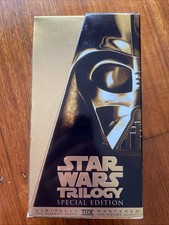 Star Wars Trilogy - Special Edition - Gold Box Set (VHS, 1997)