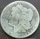 US 1903-S Morgan Dollar  **