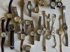 Vintage Omega Seiko Longines Ladies Wristwatch Lot of 21 Some 10-14k Gold Filled