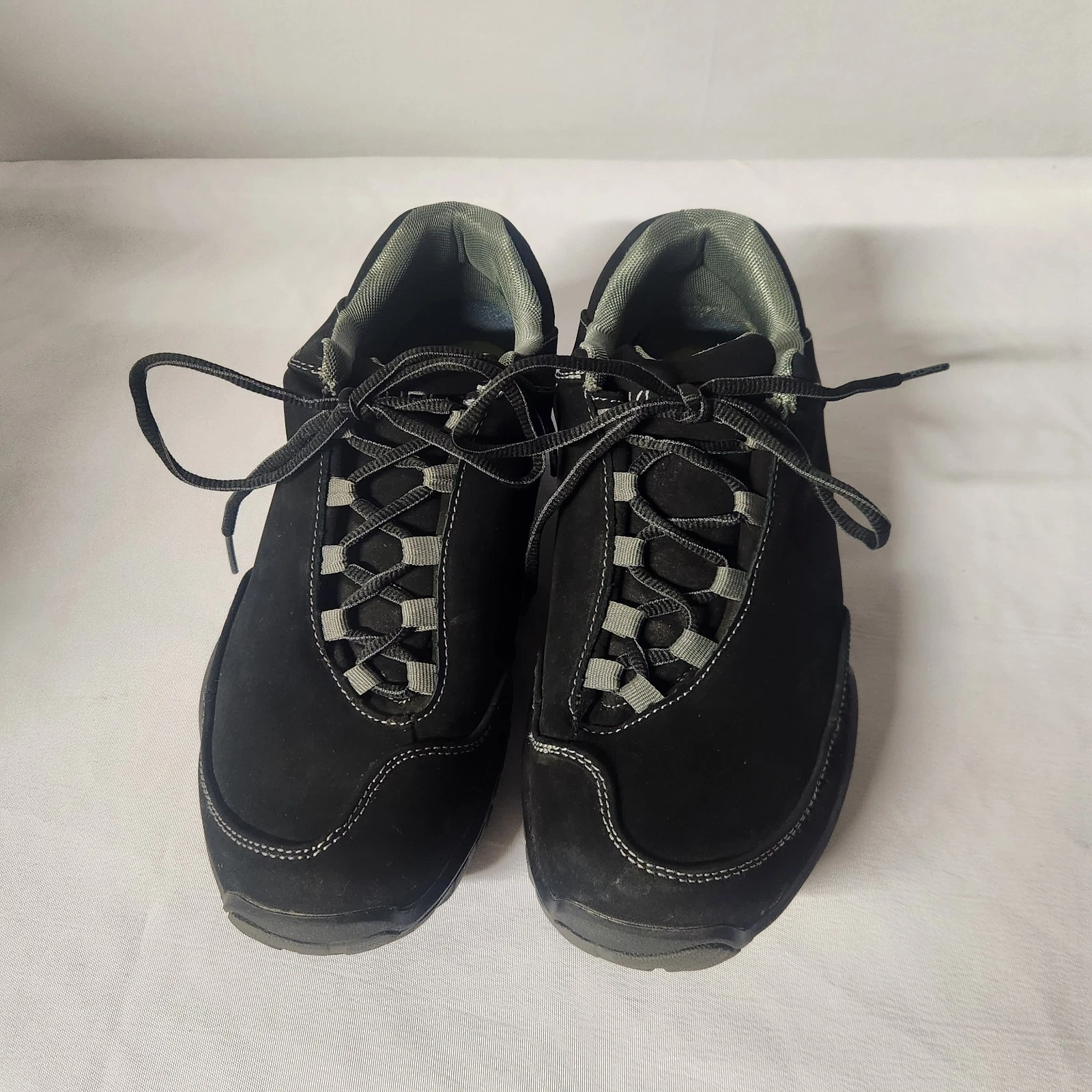 Kuru Chicane Black Suede Trail Hiking Shoes Sneakers Mens Size 11.5 M