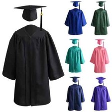 Kids Child Graduation Suit Kindergarten Graduation Clothing Cap Gown Preschool