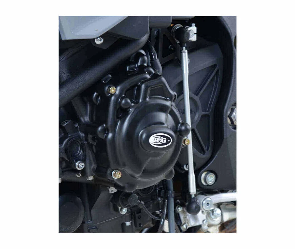YAMAHA MT10 / SP - PROTECTION CARTER MOTEUR GAUCHE R&G RACING / ECC0219BK - Photo 2/4