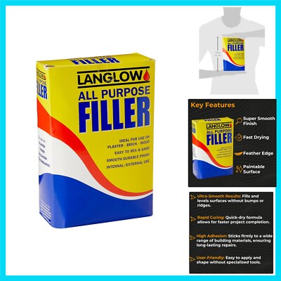 Langlow Pulverfüller Dekorateure 1,5 kg schnell abbindend reparierend