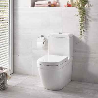Spülrandloses Kupplungs-WC Grohe Euro Komplettpaket Softclose Sitz leise Spülung 