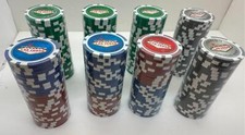 Las Vegas Nevada Casino Souvenir Poker Chips New 200 Ct Sealed All Colors
