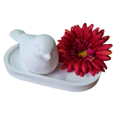 Handgemachte Latexgießform Gießform Betongießform Beton Gips Vogel (163) - Bild 11 von 11