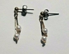 Imitation Pearl Drop/Dangle Earrings