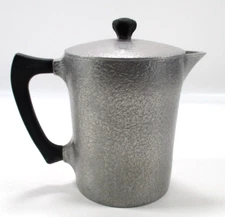 Vtg Hammercraft CLUB 2QT. Aluminum Coffee Pot / Serving Carafe w/ Lid 1950's