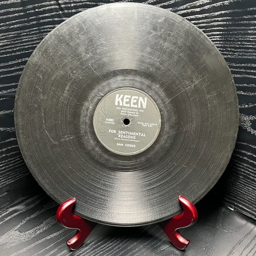 Sam Cooke – Desire Me / For Sentimental Reasons (US, 1957, 78 RPM) 10" Shellac - Picture 3 of 6