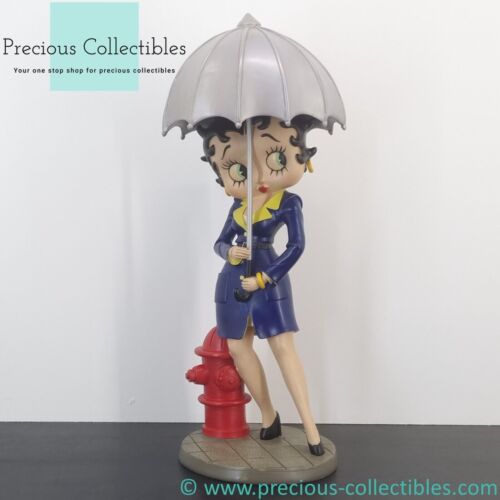 Extremely rare! Betty Boop holding a umbrella statue. Rutten BV collectible. - Picture 1 of 10