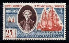 Les TAAF 1959 Yv. 18 Neuf ** 100% 25 f, Kerguelen, navire