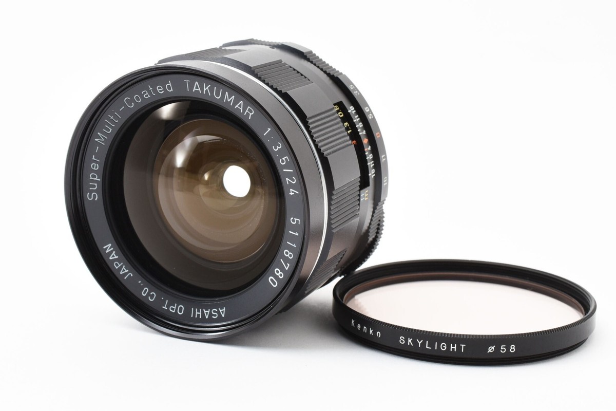 N MINT】 Asahi Pentax Super Takumar 24mm f3.5 MF Wide Angle