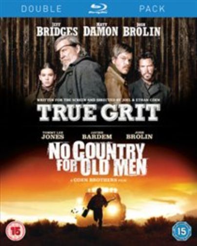 True Grit/No Country for Old Men (Blu-Ray x 2) With Slipcover **Rare**