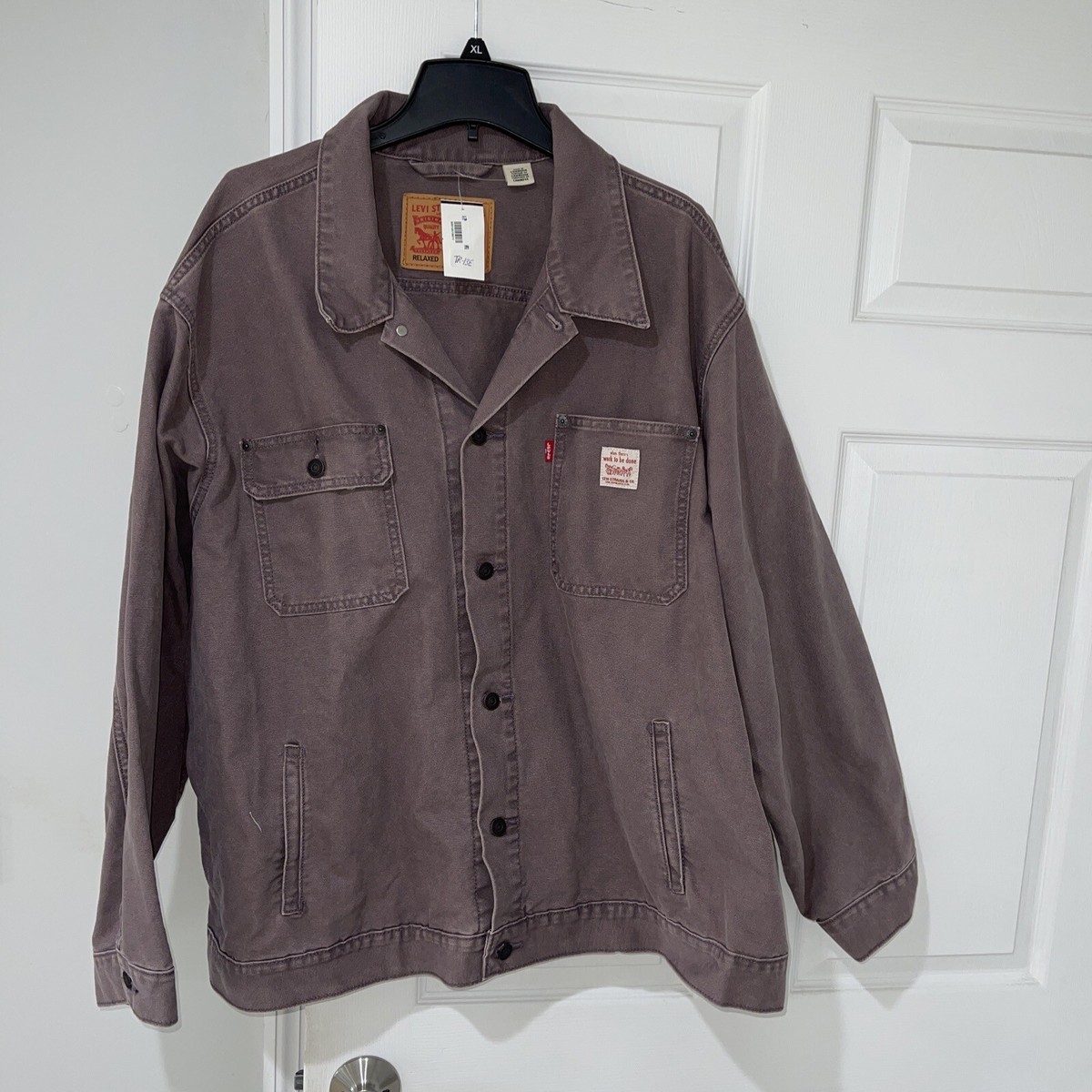 Levi's サンライズトラッカージャケット　PLUM TRUFFLE LEVI'S SUNRISE TRUCKER JACKET PLUM TRUFFLE, Size 3XL. | eBay