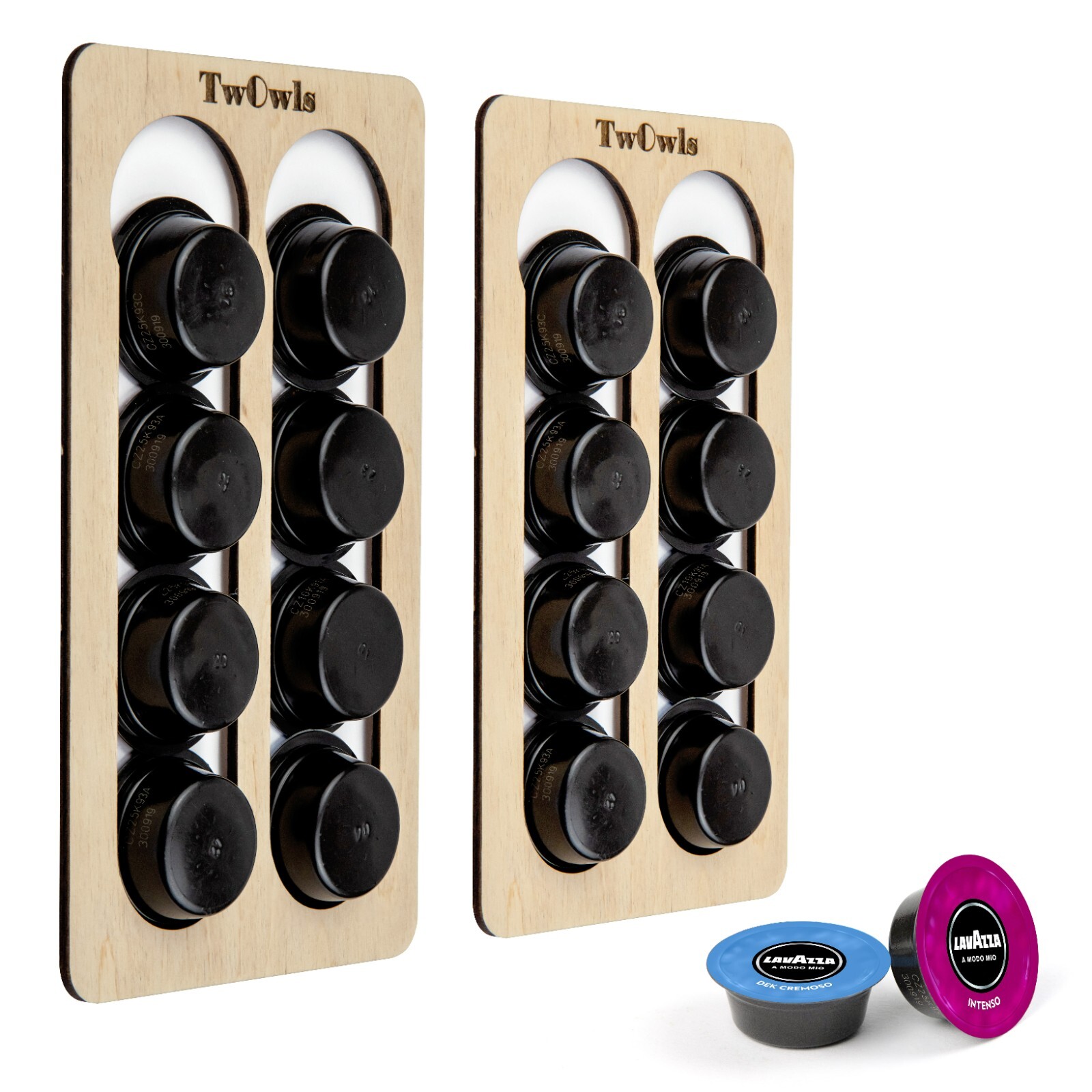 Lavazza Modo Mio coffee capsule pods wall holder Organizer Stand