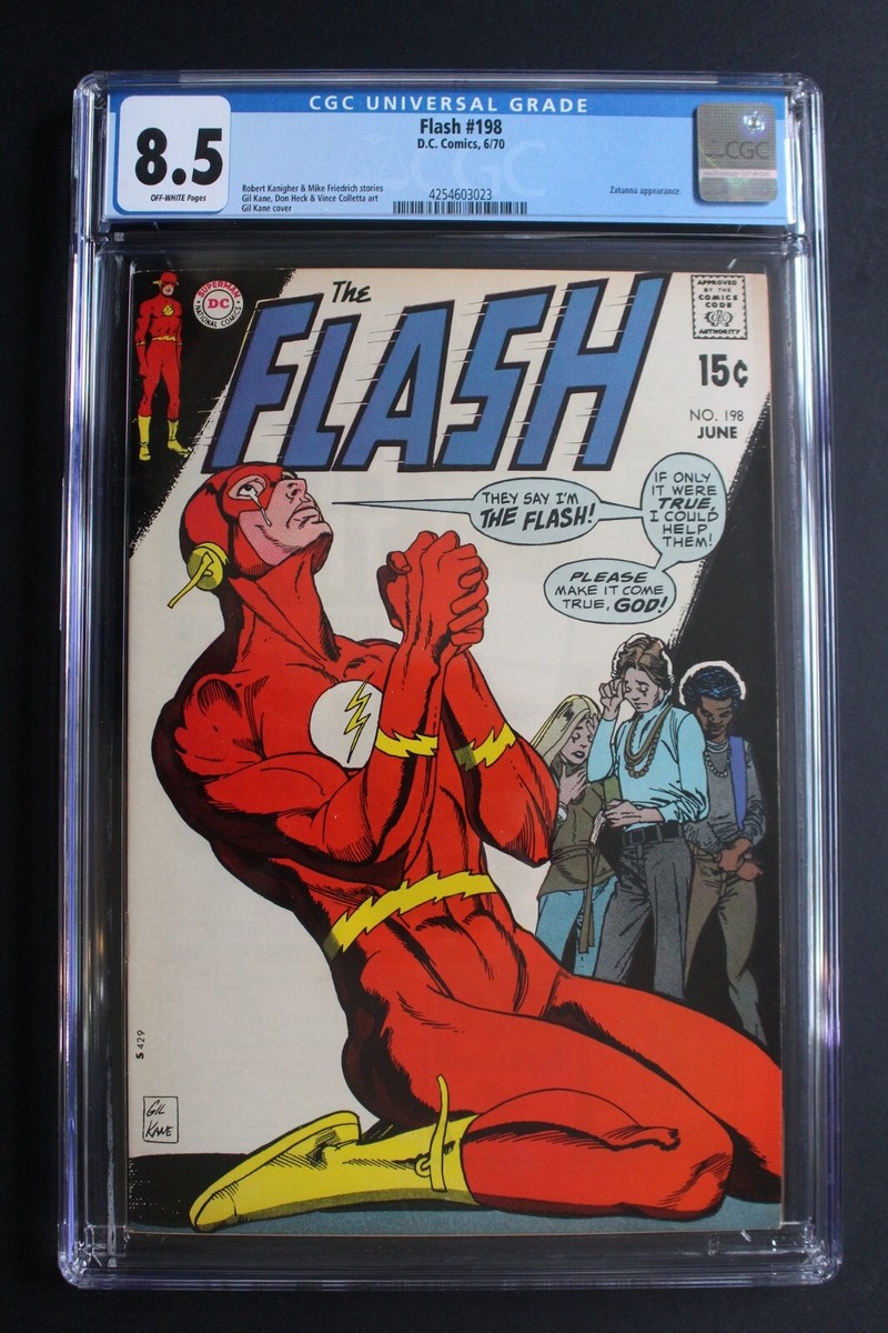 TFU7 スプラッター ZINE デスメタル アメコミ 映画 ゴアグラインド FLASH #198 1st Solo ZATANNA 1970 KANE Animated TV JLA JLD DCU