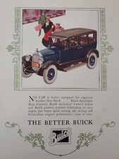 Vintage 1926 Magazine Print Ad - 1926 Buick Motor Cars - Full Page Color Ad Vintage 1926 Magazine Print Ad - 1926 Buick Motor Cars - Full Page Color Ad