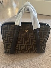 Brown Fendi Bag Magnetic Close