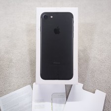 Apple iPhone 7 Black 32GB EMPTY BOX Manual