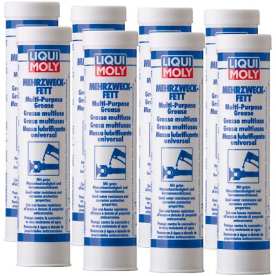 LIQUI MOLY GRASA MULTIUSOS 400g | CARTUCHO PARA PRENSA GRASA – ALEMANIA CALIDAD K2K-20