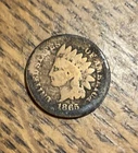 1865 Indian Cent Good