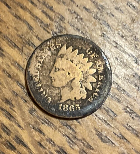 1865 Indian Cent Good