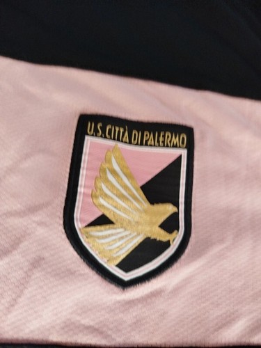 PUMA Maglia Palermo Calcio Stagione 2013-2014 originale. Colore nero. Indossata - Foto 2 di 6