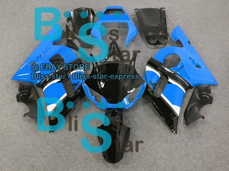 Blue Glossy INJECTION Fairing Fit Yamaha YZFR6 YZF-R6 99 00 01 1998-2002 04 A7 image