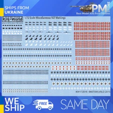 Kits World KW172016 1/72 Miscellaneous 'Kill' Markings Multi Scale Decal Sheet