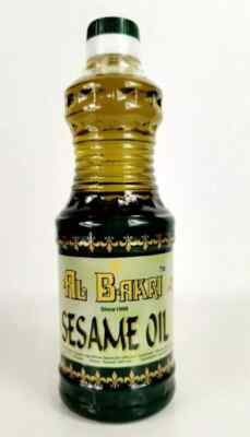 Al Bakri Sesame Oil Cooking Oil 500 mL / 17 oz.