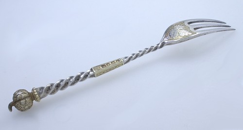 George Aldwinckle Silver Vermeil Flatware - Picture 8 of 9