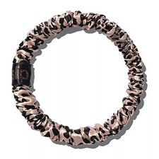 Slip Rose Gold Leopard Skinny Hair Scrunchie Pure Silk Brand New in Package NIP