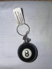 8 ball keychain 