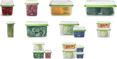 Rubbermaid FreshWorks Produce Saver Food Storage Containers